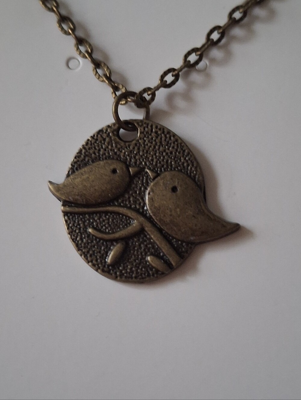 Antique Bronze Bird Pendant Necklace - Pets Bird Accessory